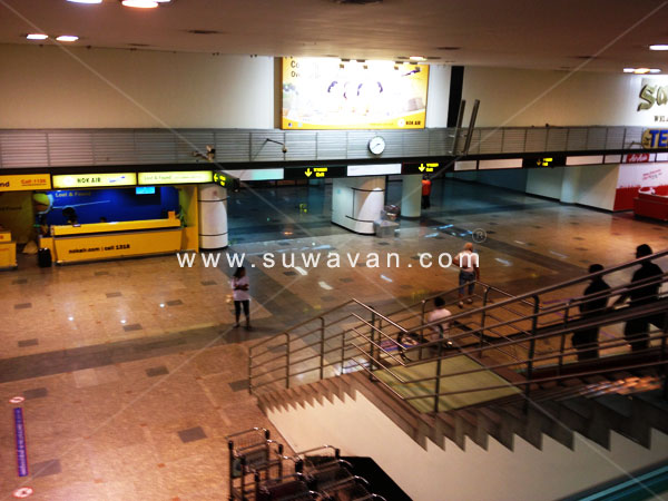 ภายในอาคารผู้โดยสารขาเข้าท่าอากาศยานดอนเมือง