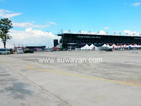 บรรยากาศนอกสนามแข่งรถบุรีรัมย์