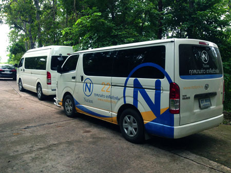 รถตู้เช่าบุรีรัมย์ ถ่ายทำรายการลายกนก ช่องเนชั่นที