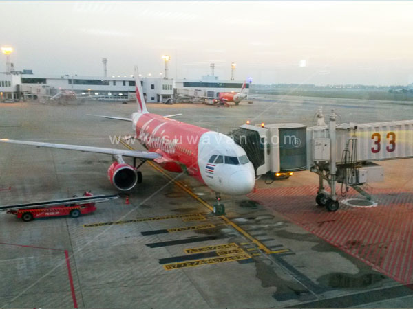 แอร์เอเชียกรุงเทพ-ขอนแก่น GATE 33