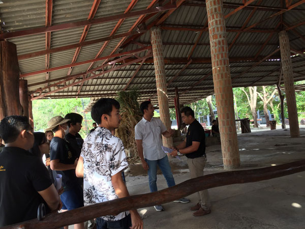 ถ่ายทำรายการอายุน้อยร้อยล้าน