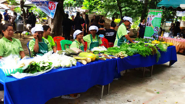 กลุ่มขายผลิตผลการเกษตร ของชาวบ้าน ต.หนองแคน