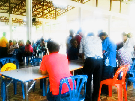 ผู้เข้าร่วมประชุม 5 ตำบล อำเภอโพนทราย