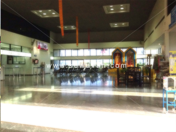 ภายในอาคารผู้โดยสารสนามบินร้อยเอ็ด