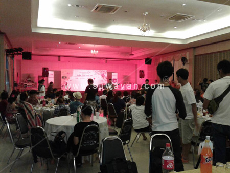 คุณเป้ อารักษ์ มาร่วมกิจกรรมบวชป่า ที่เขื่อนอุบลรัตน์ จ.ขอนแก่น #รถตู้ขอนแก่น