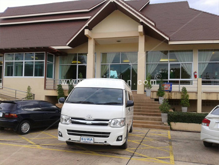 หอประชุมเอนกประสงค์เขื่อนอุบลรัตน์ จ.ขอนแก่น #รถตู้ขอนแก่น