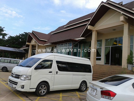 หอประชุมเอนกประสงค์เขื่อนอุบลรัตน์ จ.ขอนแก่น #รถตู้ขอนแก่น