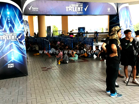 ผู้สมัครไทยแลนด์ก๊อตทาเลนต์ @โรงแรมเจริญธานี ขอนแก่น