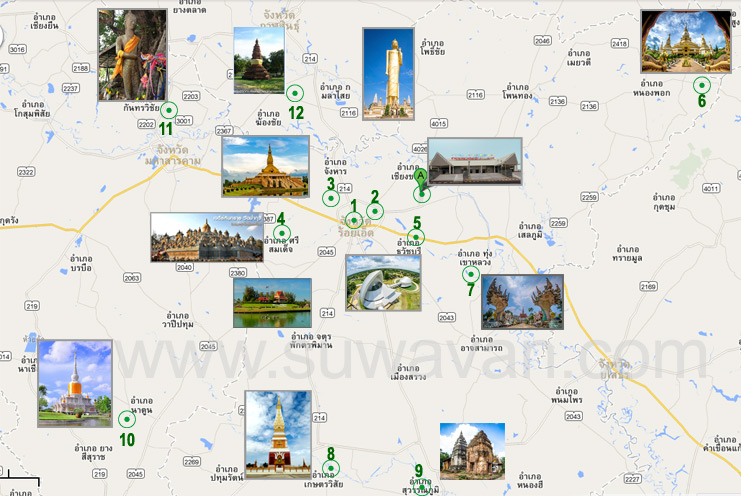 สถานที่ท่องเที่ยวร้อยเอ็ด