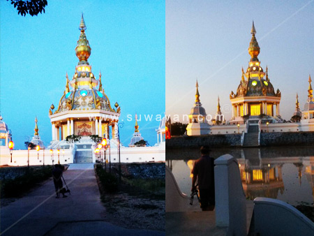 มหาเจดีย์รัตนะ – เจดีย์แห่งสามโลกธาตุ วัดทุ่งเศรษฐี