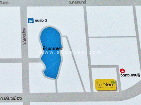 แผนที่วัดทุ่งเศรษฐี