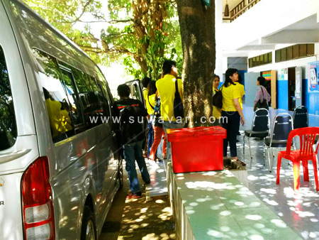 คณะผู้รวมงานสัมมนาลงพื้นที่เยี่ยมโรงเรียนบ้านนาคำ อ.เมืองขอนแก่น จ.ขอนแก่น