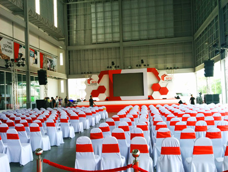เวทีหลักงานฉลองเปิดเอสซีจี ขอนแก่น