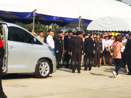  นายอาคม เติมพิทยาไพสิฐ รัฐมนตรีว่าการกระทรวงคมนาคม  เป็นประธานในพิธีเปิด