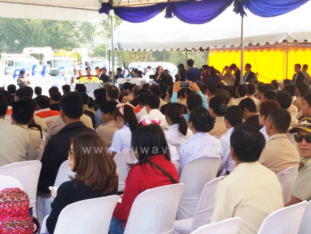 พิธีเริ่มงานโครงการก่อสร้างรถไฟทางคู่  จิระ-ขอนแก่น