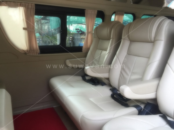 เบาะรถตู้ขนาด 9 ที่นั่ง